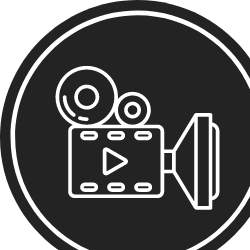 video scriptwriting icon